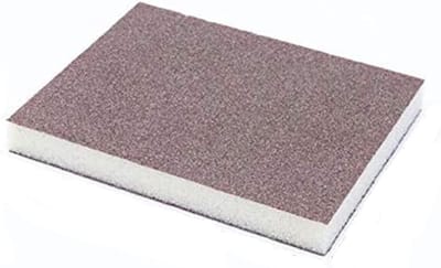 Set van 4 Schuurblokken - Flexibele Schuurpads voor Houtbewerking en Muurafwerking, 220 Grit, Geschikt voor Nat en Droog Gebruik