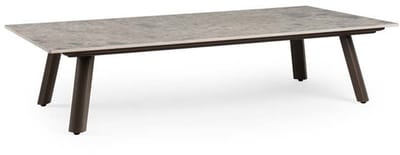 Tierra outdoor - Oasis lounge tafel dekton ceppo chocolat 150 x 80 cm