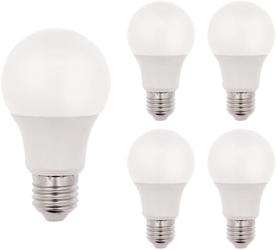VITO LED Lamp A60 E27 - 7W (vervangt 75W) - 994lm - 4000K - 220-240V - Energiezuinig met Hoge Lichtopbrengst - 5 stuks