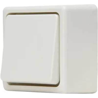 Baseline Wisselschakelaar Opbouw Wit