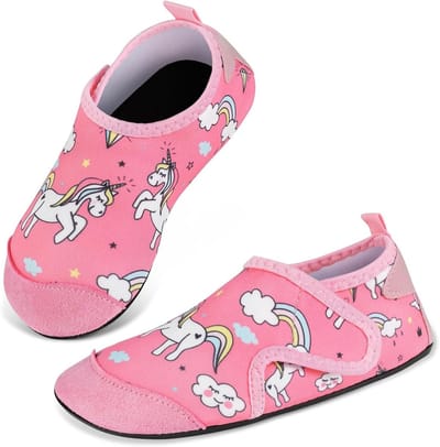 Sneldrogende waterschoenen voor kinderen, comfortabele badschoenen en strandschoenen voor blote voeten
