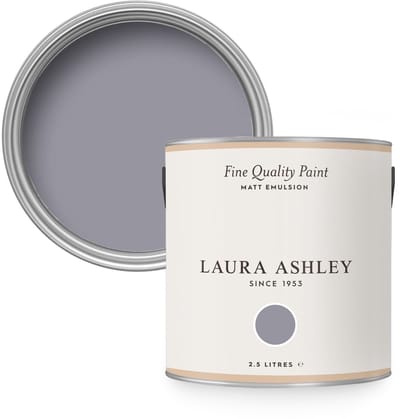 Laura Ashley Muurverf Mat 2.5L Pale iris Paars