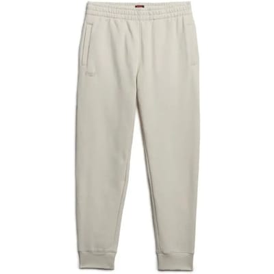 Superdry Essential Logo Half Brushed Joggingbroek Crème Grootte: L