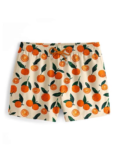 "Oranges Madness" Zwemshorts