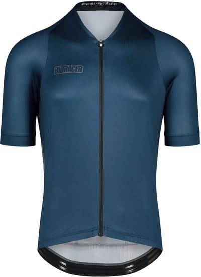 BIORACER Icon - Fietsshirt Zomer - Heren - Petrol - Ademend - Aansluitend - Maat S
