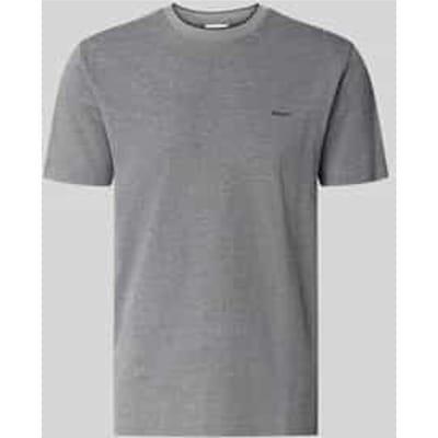 Polo Shirt Korte Mouw Gant Poloshirt van microgetextureerd katoen