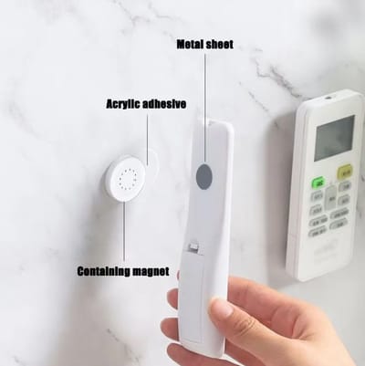 Togadget® - Magnetische Muurbevestiging -Bevestiging voor spullen - Ruimtebesparende houder - Opbergaccessoires met magneten