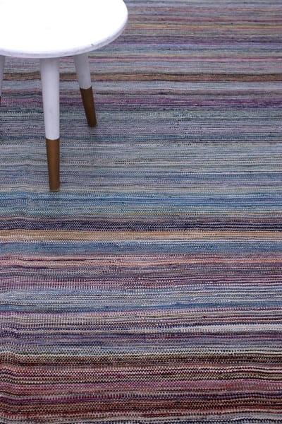 Kleurrijk Tapijt Laagpolig Handgeweven Wollen Vloerkleed - Koho Afghan Modern Kelim 292x202 - 292x202cm- Modern - Woonkamer - Salon - Slaapkamer - Eetkamer