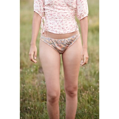 Louise Misha Panties Katia California Flowers Maat: XS | Slipjes Outlet | Dames | Grijs