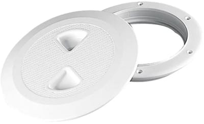 Nuova Rade Inspectieluik Wit with Pressure Lock Internal (133 mm)
