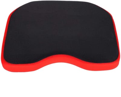 Dailygoods- Zitkussen Ergonomisch - Antislip - Lichtgewicht - Met Zuignappen - 30 x 25 x 4,5 cm - Duurzaam Katoen/Synthetisch Vezelmateriaal - Zitpad