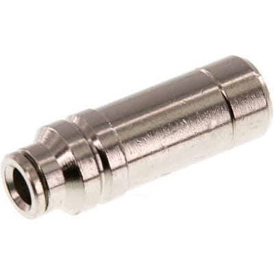 6mm x 14mm Messing Insteekfitting Plug NBR [2 Stuks]