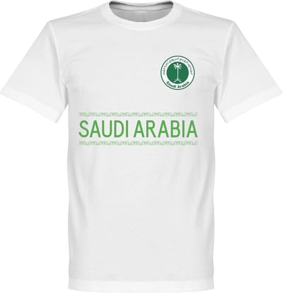 Saudi Arabië Team T-Shirt - Wit - S
