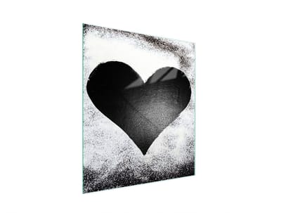 TMK ArtDeko - Snijplank - Glas - 45x52 cm - Hart