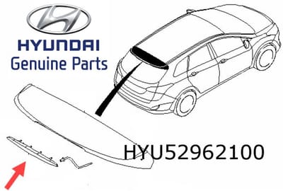 Hyundai i30 CW derde remlicht Origineel! 92700A6500