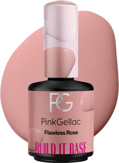 Pink Gellac Builder Gel - Build it Base Flawless Rose - Roze Gellak - Pink GellacÂ´s Versie van Builder in a Bottle - 15 ml