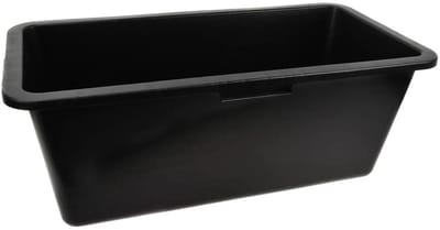 GEKO Rechthoekige bouwcontainer - verstevigde handgrepen - 60 liter