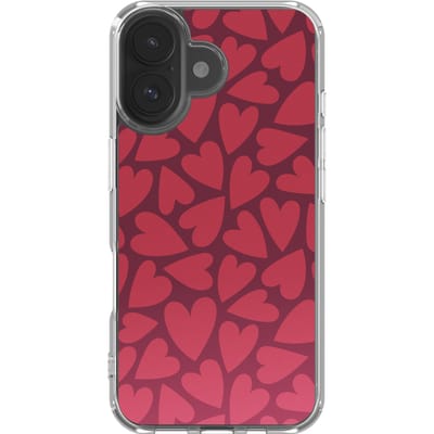 imoshion Hoesje - Geschikt voor Apple iPhone 17 - Design hoesje - Hearty Coral Dust