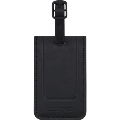 Samsonite Bagagelabel - Rectangle luggage tag(2 pcs) -black