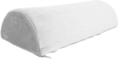 Dailygoods - Halfmaan Bolsterkussen, Kniekussen voor rugslapen, Ergonomisch Halfmaan Kussen Comfortabel Geheugenschuim Kussen, Multifunctioneel Hoog Terugverend Lumbaal Steunkussen voor Slapen