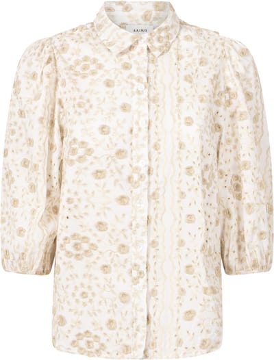 AAIKO Lien 2 Tone Co 530 Dames - Jurken - Geel - Maat S