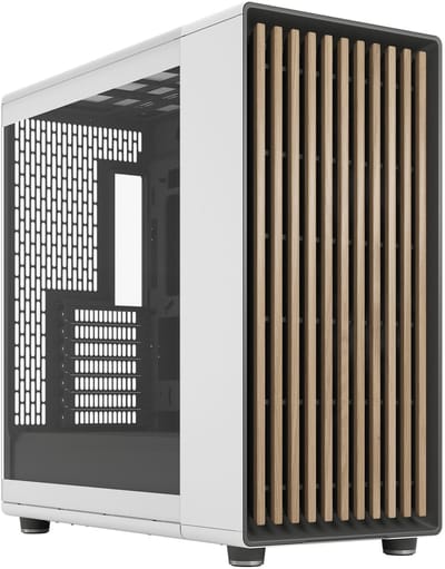 Fractal Design North XL RC White TG Clear - Case - Miditower - Wit