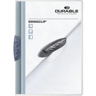 KLEMMAP DURABLE 2260 SWINGCLIP BLAUW - 1 stuk