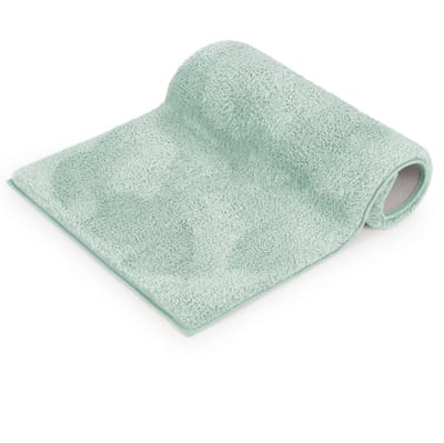 Blumtal Badmat Antislip - Douchemat voor Badkamer - Zacht - 50 x 80 cm, opaalblauw