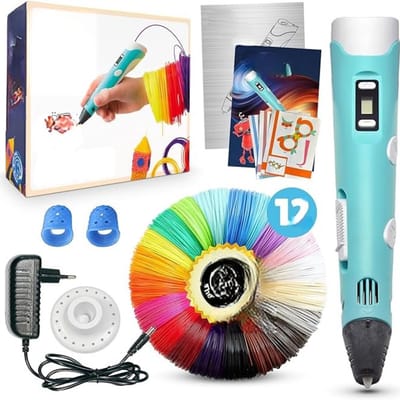 MMP® 3D Pen Starterspakket - 3D Pen - Azurro - 6cm x 20cm x 6cm