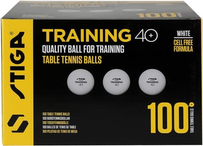 Tafeltennisballen Training - Oefenballen - Wedstrijdspel - ABS Materiaal - 100 stuks - Wit