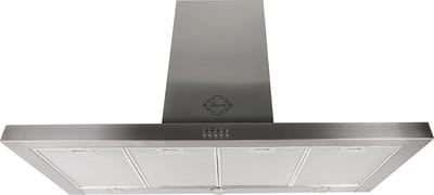 GURARI Wandafzuigkap GCH F 118 12 IS N, Afzuigkap 120 cm, 1000m³/h, 3 niveaus, roestvrij staal