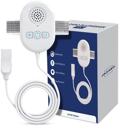JAZABO Plaswekker Bedplassen - Magnetische Sensor Clip - Zindelijkheidstraining Kinderen & Volwassenen - USB C Oplaadbaar - Effectief - Voor Nachtelijk Plassen - Zindelijkheid - Zindelijkheidstraining Kinderen & Volwassenen - Vanaf 3 jaar