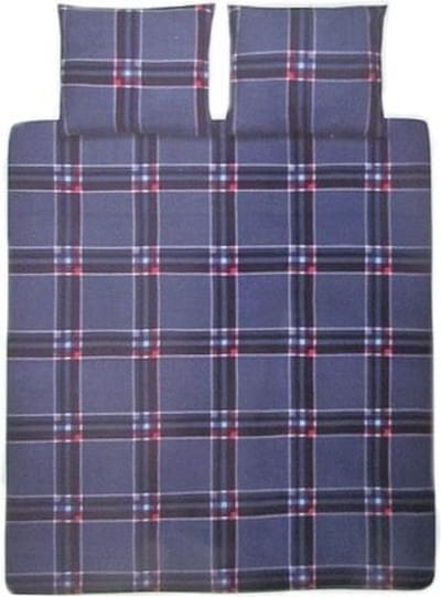 Cinderella Leeds Dekbedovertrek - Flanel - Lits-jumeaux - 240x200/220 cm - Blauw