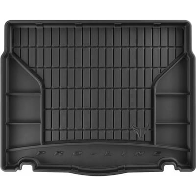 Premium Rubber Kofferbakmat met Organizer Functie – Geschikt voor OPEL Astra IV J Hatchback (2009-2015) – 5-deurs – Onderste Laadvloer – TPE – Anti-slip – Hoge Rand (5cm)