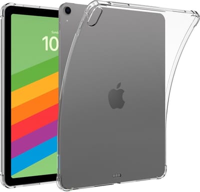 Coverup Tablethoes geschikt voor iPad Air 13 (2024/2025/2026) Hoesje - Transparant TPU Back Cover - Transparant