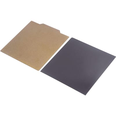 Stalen Magnetische Bedplaat 420x430mm Dubbelzijdig Gestructureerd PEI Vel voor CREALITY CR 6 MAX beige