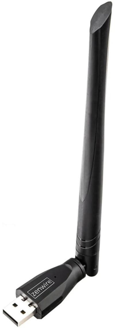 WiFi Adapter USB - Zenwire - WD-AX301 - 650Mbps - 2.4/5.8 Ghz - USB 2.0 - Netwerkkaart - Draadloze Netwerkkaart voor Laptop en Desktop PC -