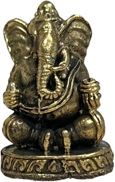 Ganesha - Bronzen beeldje klein
