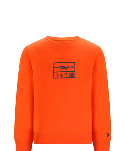 TYGO & vito jongens Trui oranje maat 98/104