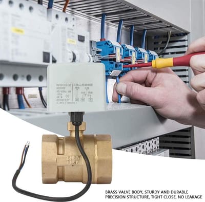Elektrische 2-weg 3-draads Kogelkraan 220V DN50 - Automatische Besturing voor HVAC en Watervoorziening