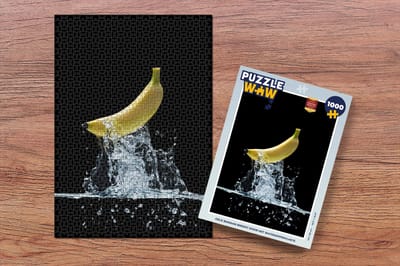 Puzzel Banaan - Fruit - Water - Legpuzzel - Puzzel 1000 stukjes volwassenen