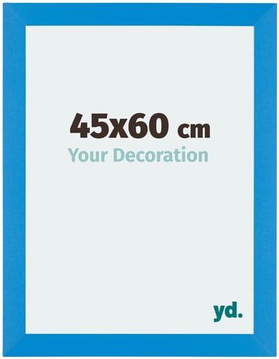 Your Decoration - Puzzellijst 45x60 cm - Helder Blauw - Puzzellijst 500-1000 stukjes - MDF Fotolijst - Mura