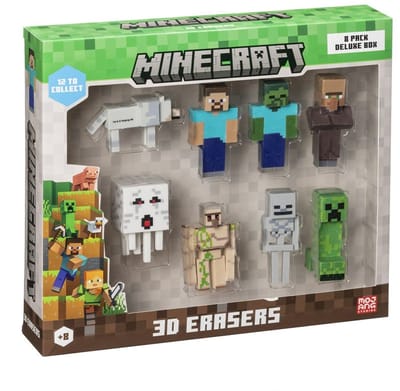 3D gumset PMI Kids World MC4070A 8 Onderdelen