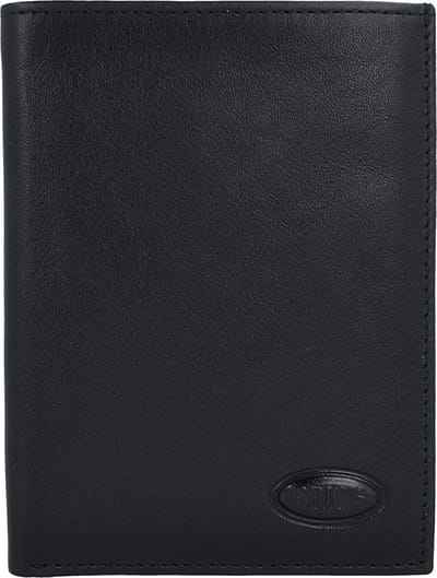 Bric's Monte Rosa Portemonnee RFID Leer 9,5 cm - Jongens - Staand formaat - schwarz