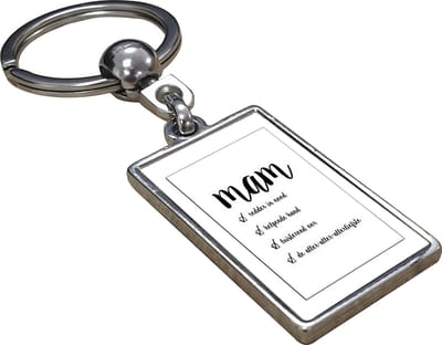 Moeder - Mam Redder in Nood - Sleutelhanger - Cadeau - Verjaardag - Kerst - Kado - Valentijn -  Moederdag - Moederdag cadeautje - Moederdag cadeau voor mama