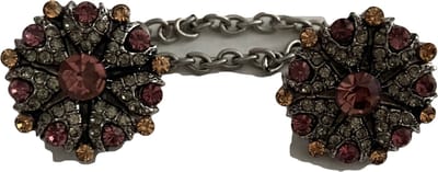Petra's Sieradenwereld - Vestclip Roze strass