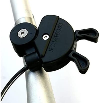 Naafversnelling Trigger - Fiets Schakelaar - Fietsen Verbeteren - 3 Versnellingen - One Size - Zilver