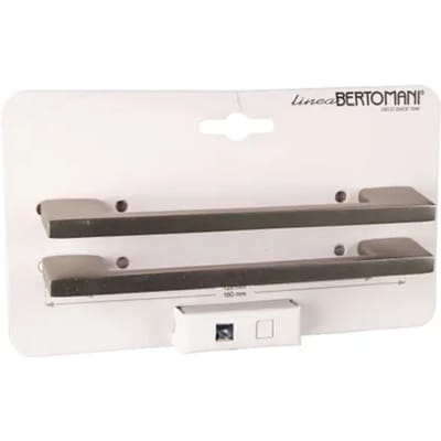 Bertomani Meubelgreep 2079 - Aluminium Vernikkeld - 128mm - 2 Stuks