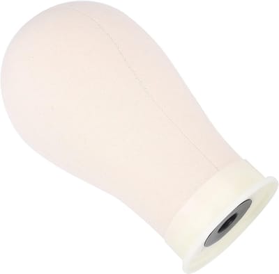 Professionele 54cm Styrofoam Mannequin Hoofd voor Wimpers en Haarstyling met Klem en T-pinnen