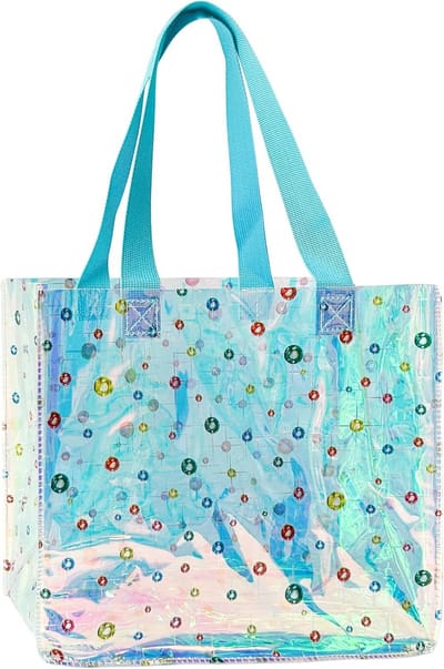 Holografische PVC Handtas - Waterdichte Strandtas en Shopper - Strand en Winkel